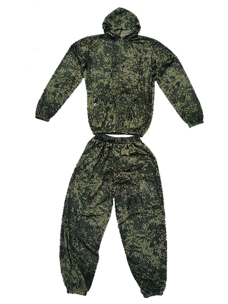 Hunting Outdoor Apparel - 여름용 시원한 메쉬 위장복 후드 지퍼