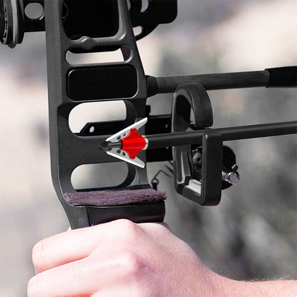 Hunting Bow Compound - 【재고】6개입 사냥용 브로드헤드, 2개의 스프링 슬라이드