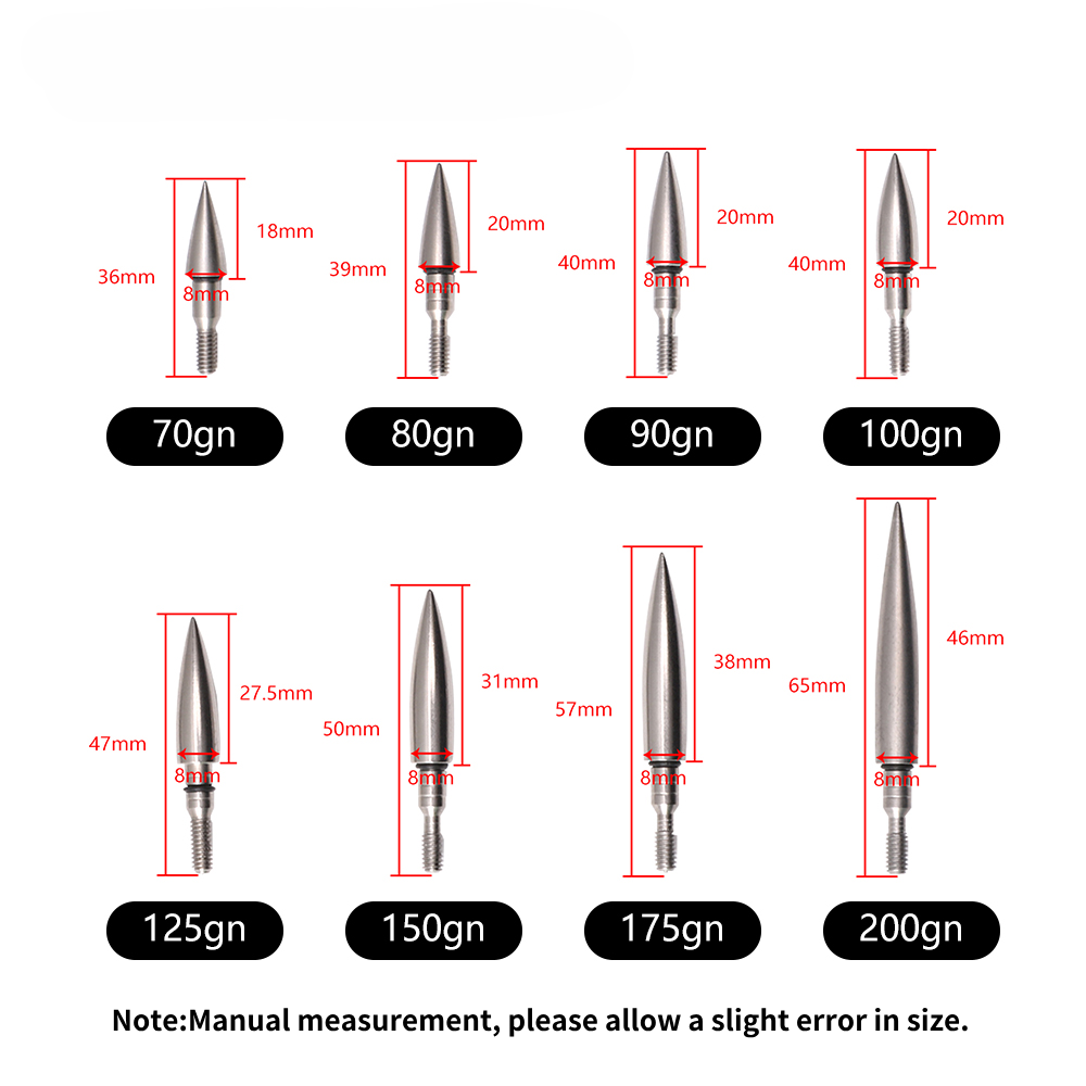 스테인리스 스틸 화살촉 - 12개 세트, 6.2mm 내 - Arrow Carbon Shaft 리뷰 및 가격