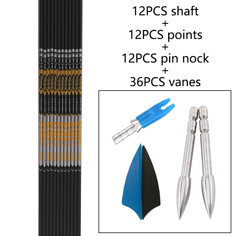 DIY 양궁 ID 4.2mm 척추 350-900 길이  - Arrow Carbon Shaft 리뷰 및 가격