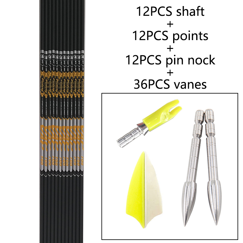 DIY 양궁 ID 4.2mm 척추 350-900 길이  - Arrow Carbon Shaft 리뷰 및 가격