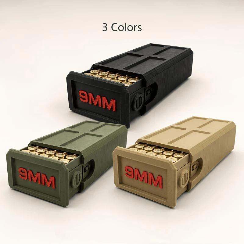 3D 프린팅된 9mm 탄약 보관 케이스, 50발 서랍형 - Hunting And Outdoor Stores 리뷰 및 가격