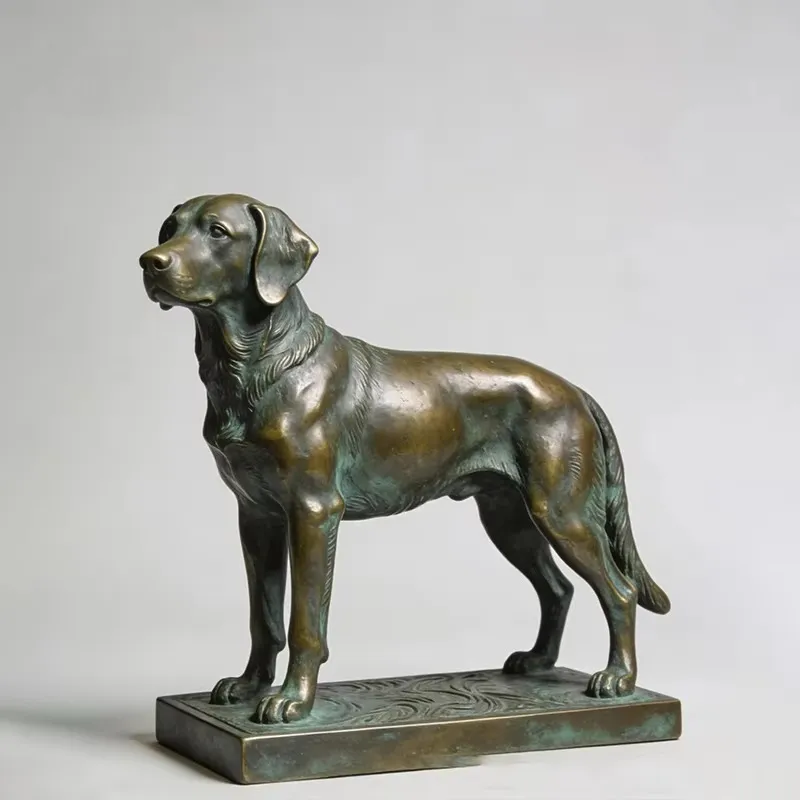 야외 사냥개 조각상, 실물 크기 동물 조각상, 정원 공 - Outdoor Hunting Dog Statue 리뷰 및 가격