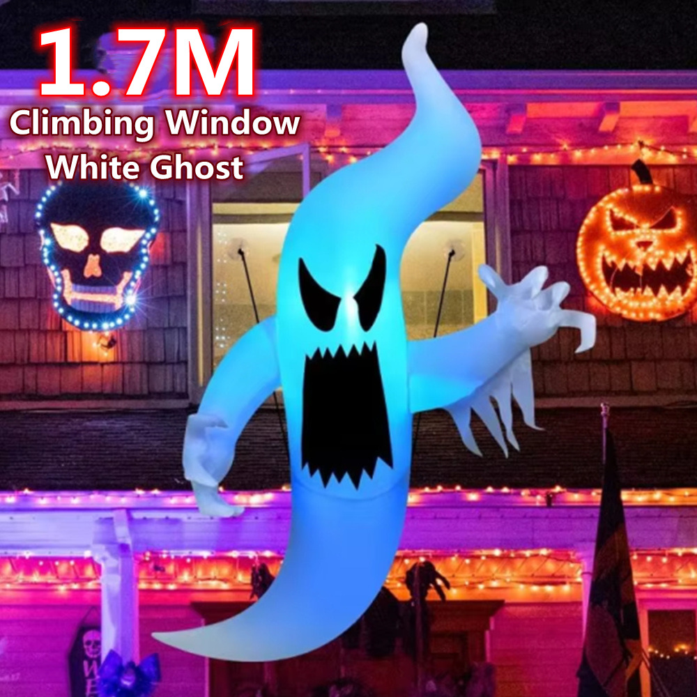 1.7M 할로윈 LED 조명 장식 야외 장식 파티 유령 - Outdoor Hunting House 리뷰 및 가격